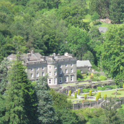 Rydal Hall and Ornate Gardens